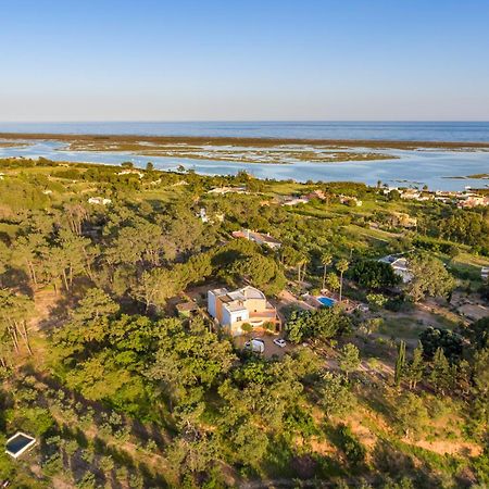 Meia Lua - Your Private Artsy Paradise Overlooking The Ria Formosa With Pool And Sea Views Near Barril Beach, Tavira لوز دي تافيرا المظهر الخارجي الصورة