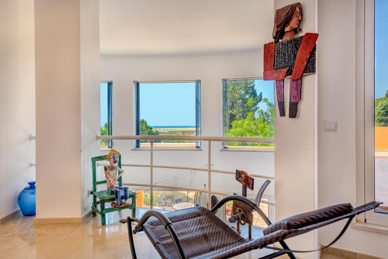 Meia Lua - Your Private Artsy Paradise Overlooking The Ria Formosa With Pool And Sea Views Near Barril Beach, Tavira لوز دي تافيرا المظهر الخارجي الصورة