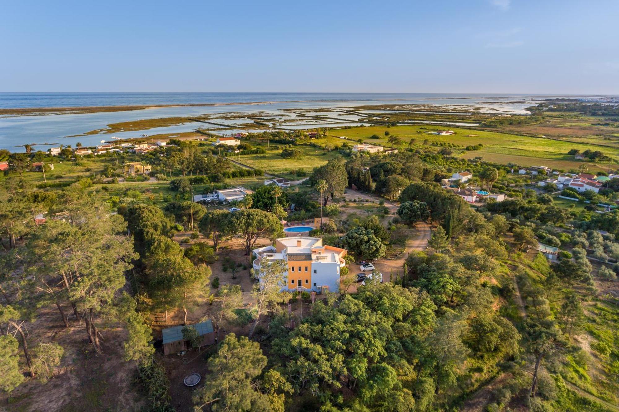 Meia Lua - Your Private Artsy Paradise Overlooking The Ria Formosa With Pool And Sea Views Near Barril Beach, Tavira لوز دي تافيرا المظهر الخارجي الصورة